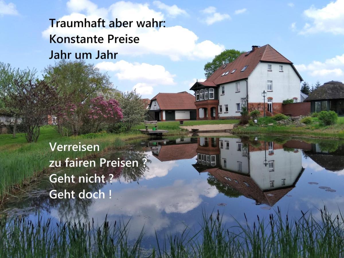 Landtraum Im Traumland Mecklenburg Apartman Warin Kültér fotó