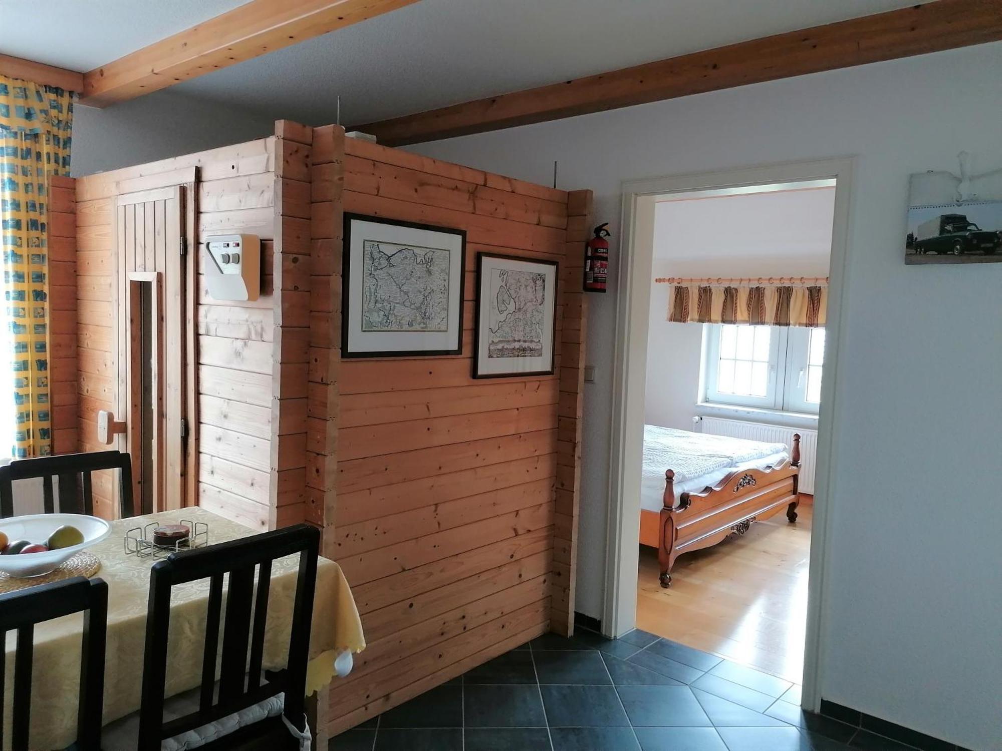 Landtraum Im Traumland Mecklenburg Apartman Warin Szoba fotó