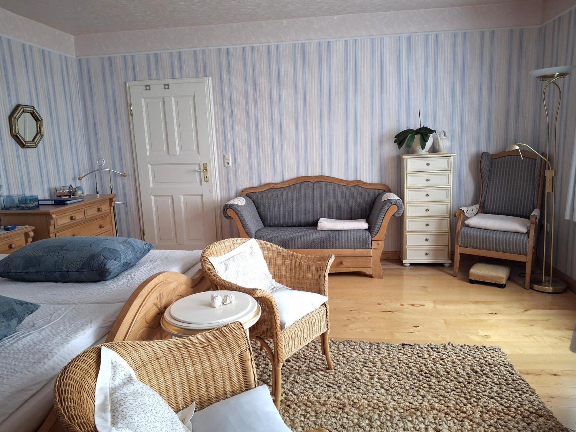 Landtraum Im Traumland Mecklenburg Apartman Warin Szoba fotó
