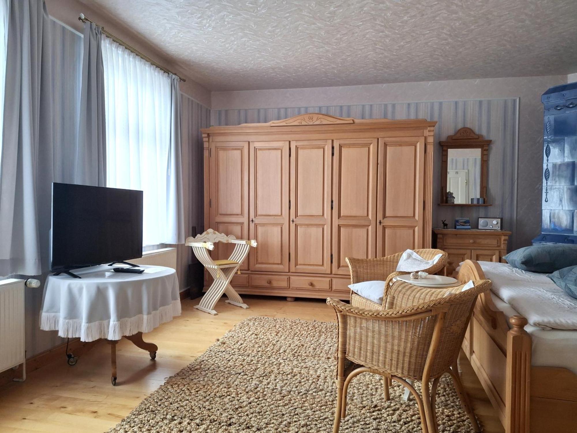Landtraum Im Traumland Mecklenburg Apartman Warin Szoba fotó