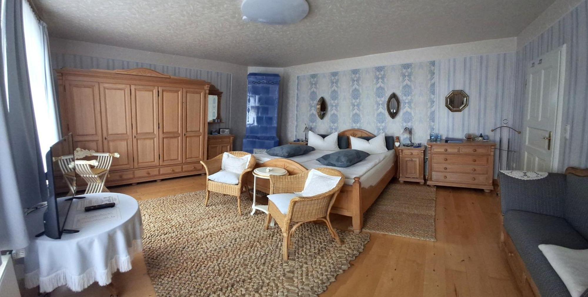 Landtraum Im Traumland Mecklenburg Apartman Warin Szoba fotó