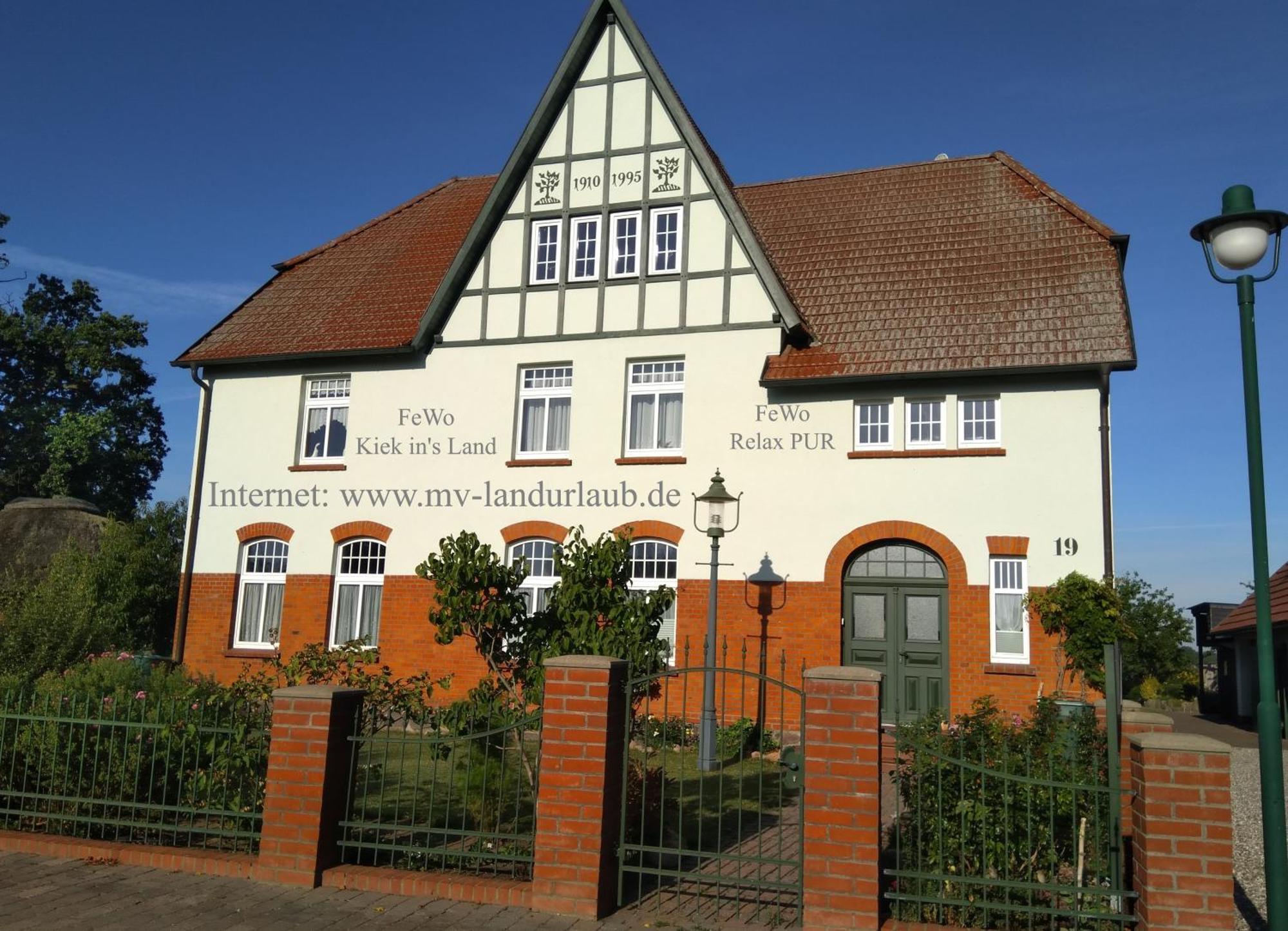 Landtraum Im Traumland Mecklenburg Apartman Warin Kültér fotó